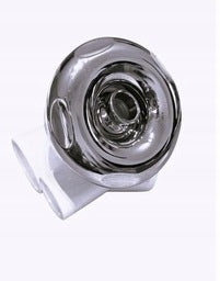 HYDROMASSAGE NOZZLE PVC front stainless steel for Jacuzzi Balii SPA Manufacturer code PCV stal nierdzewna