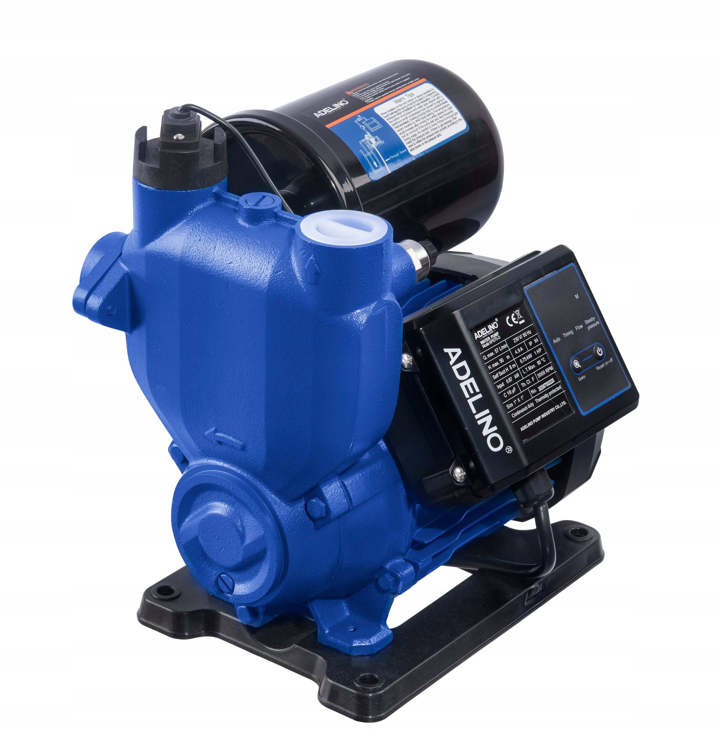 HYDROPHORE PUMP INVERTER APS75D 3400 l/h ENERGY EFFICIENT QUIET -3L WARRANTY Packaging status original