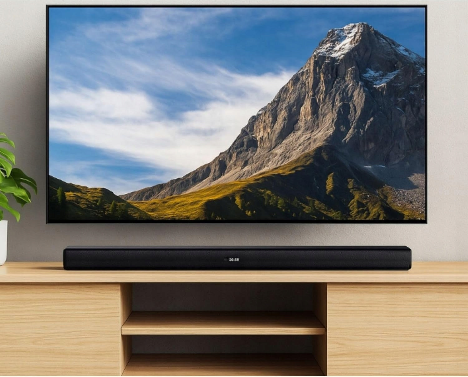 HYE Soundbar – Bluetooth 2.0-channel speaker, HDMI, USB and AUX connectors Brand no brand