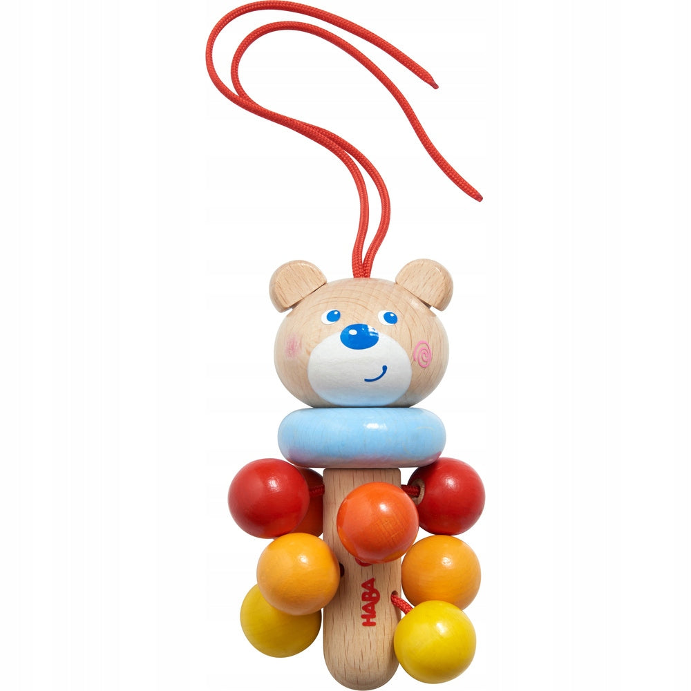 Haba závěsná figurka medvěd 11 cm dřevo