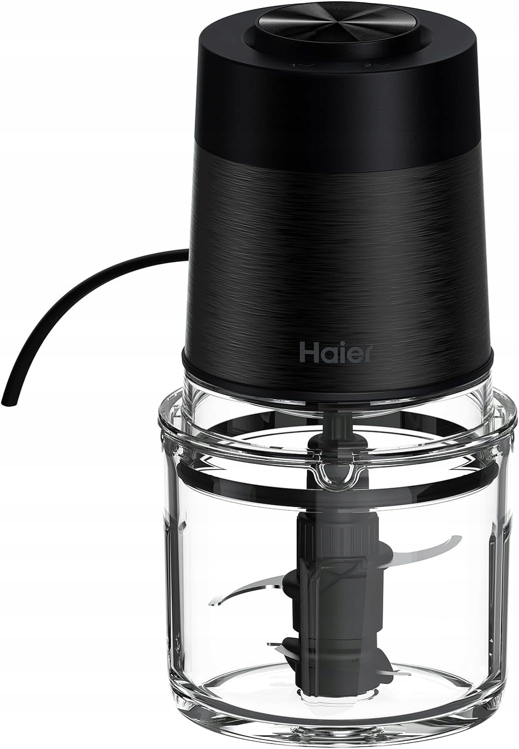 Haier Electric Shredder with Glass Bowl 0.5L / 550W / 2 Degree