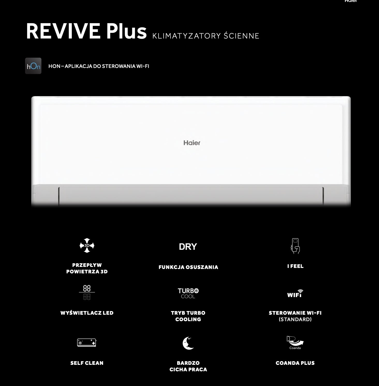 Haier REVIVE Plus AS25RBAHRA-PL/1U25YESFRA-3 2.5Kw Packaging status original
