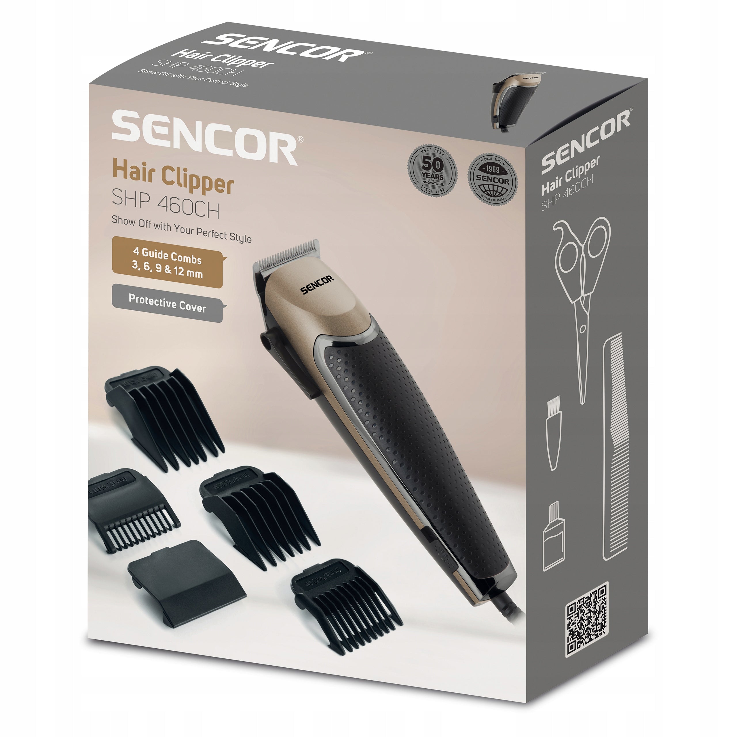 Hair Clipper Sencor SHP 460CH Packaging status original