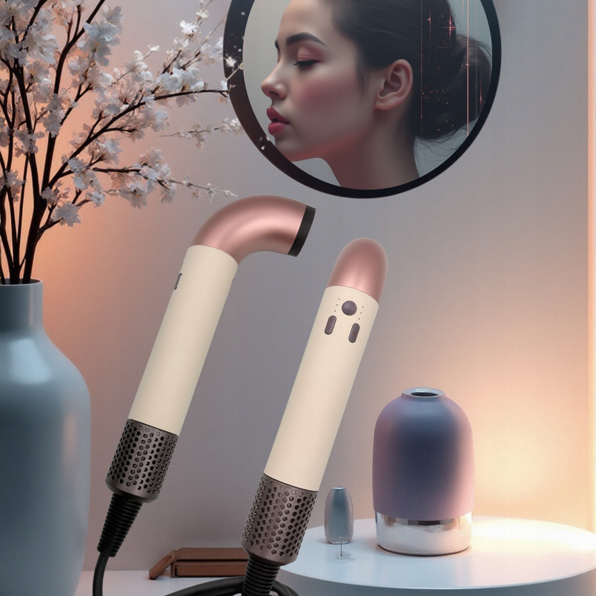 Hair Dryer 5in1| ULTRALIGHT| PROFESSIONAL|WIRE 2,7m|1600W|COLORS Packaging status original