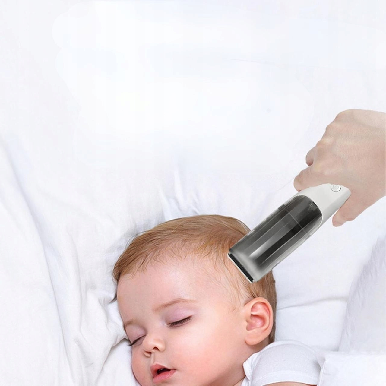 Hair Shaving Trimmer For Children Immersive Hair Quiet Dominant color white