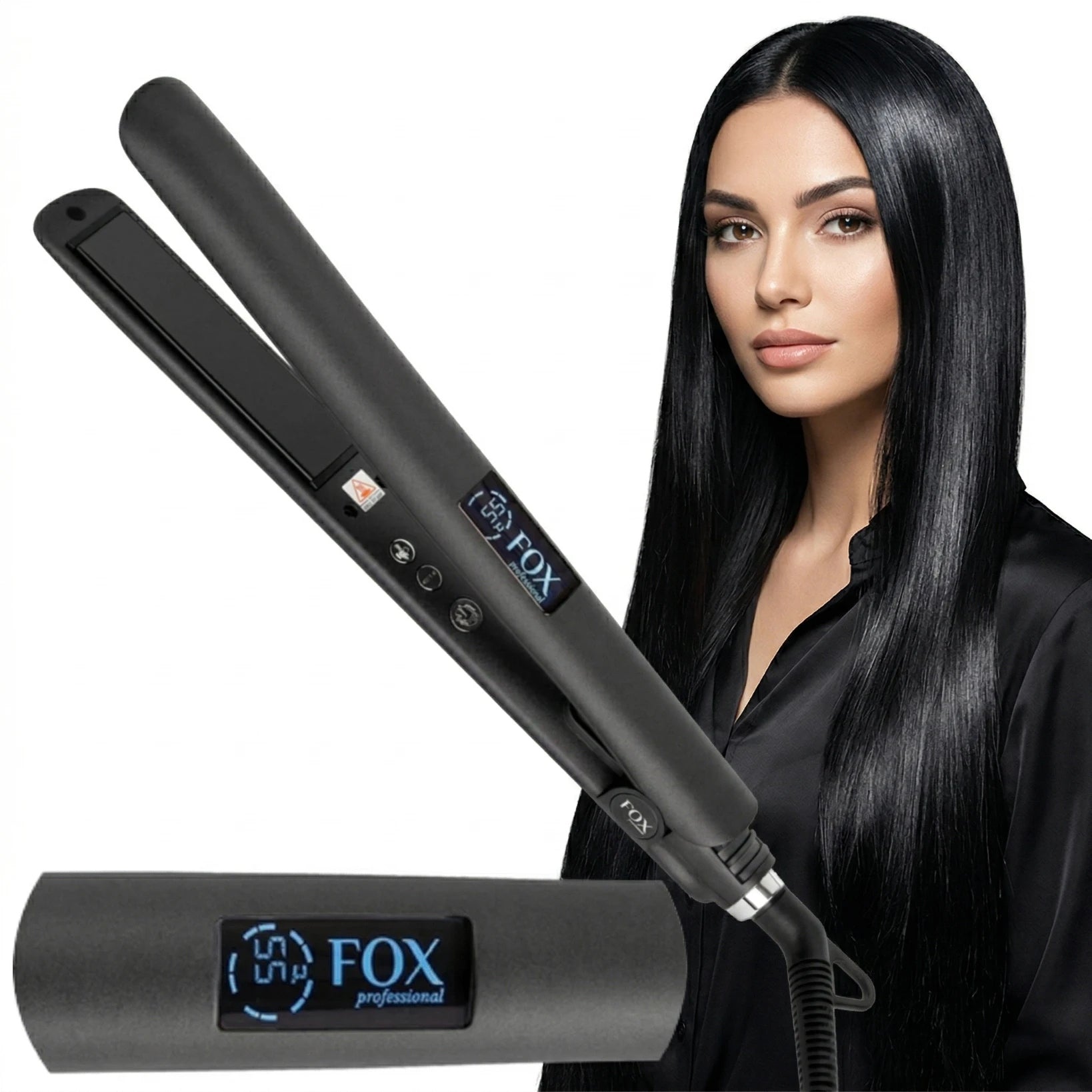 Hair Straightener Fox Foxtrot Narrow Titanium 50 °C-250 °C