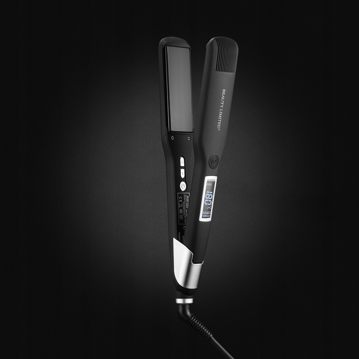 Hair Straightener Large CERAMIC TOURMALINE IONIZATION NANO 150W Manufacturer code BL-53