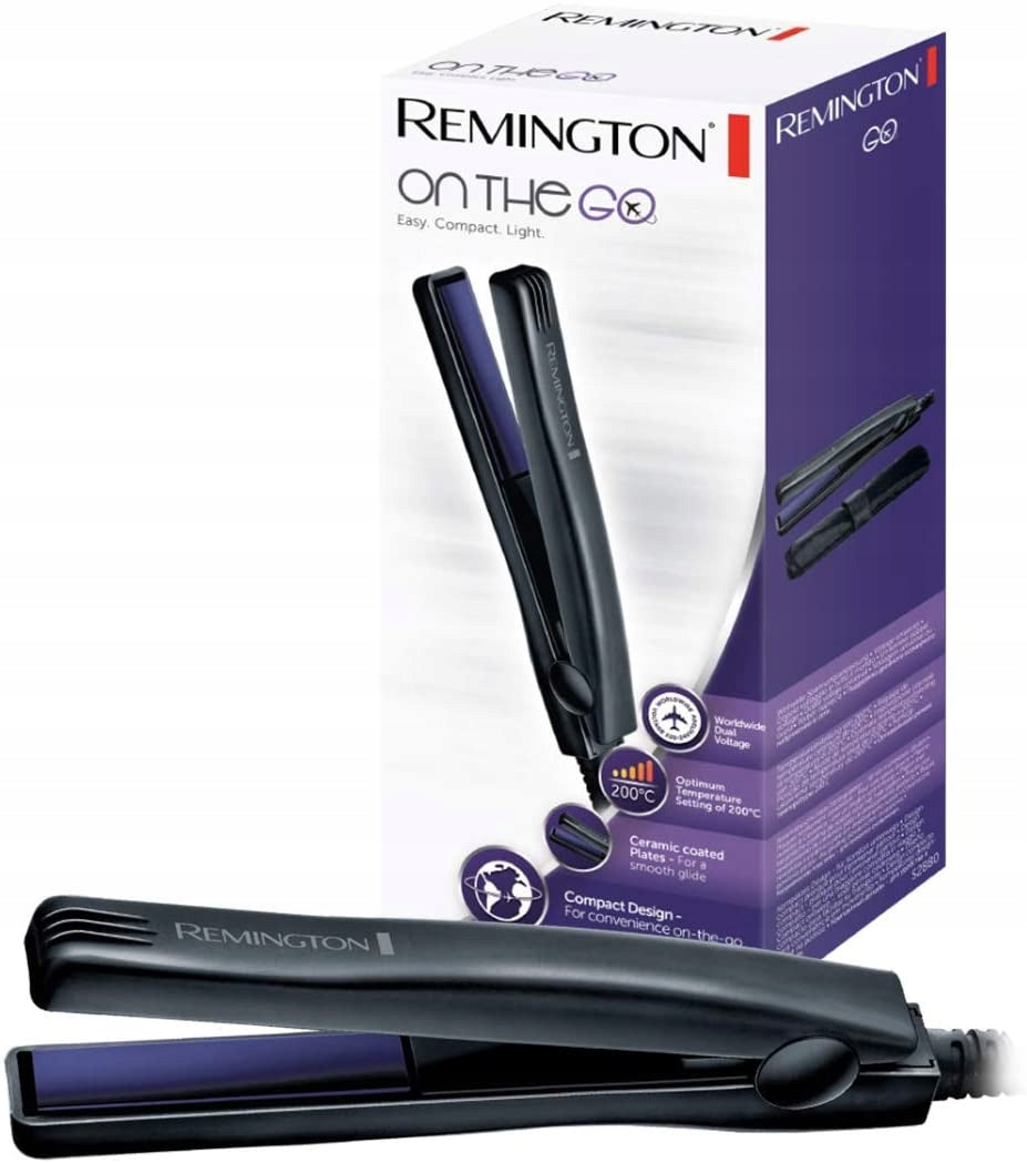 Hair Straightener Remington S2880 styling small travel ceramic