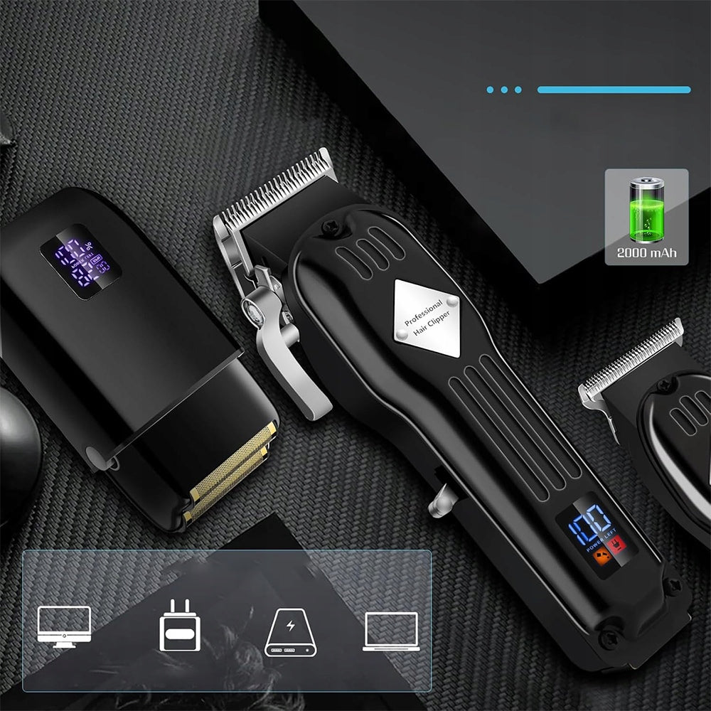 Hair Trimmer Set for Precise Grooming Shaver Beard Professional 8in1 Body Manufacturer code 240322XF03-3