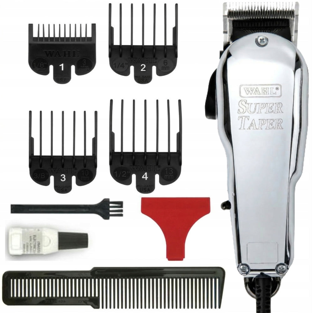 Hair clipper Wahl 8463-316H Super Taper Chrome chrome plated