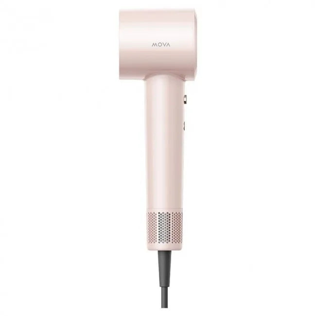 Hair dryer Mova Turbo pink ionization quiet operation 4 levels these Packaging status original