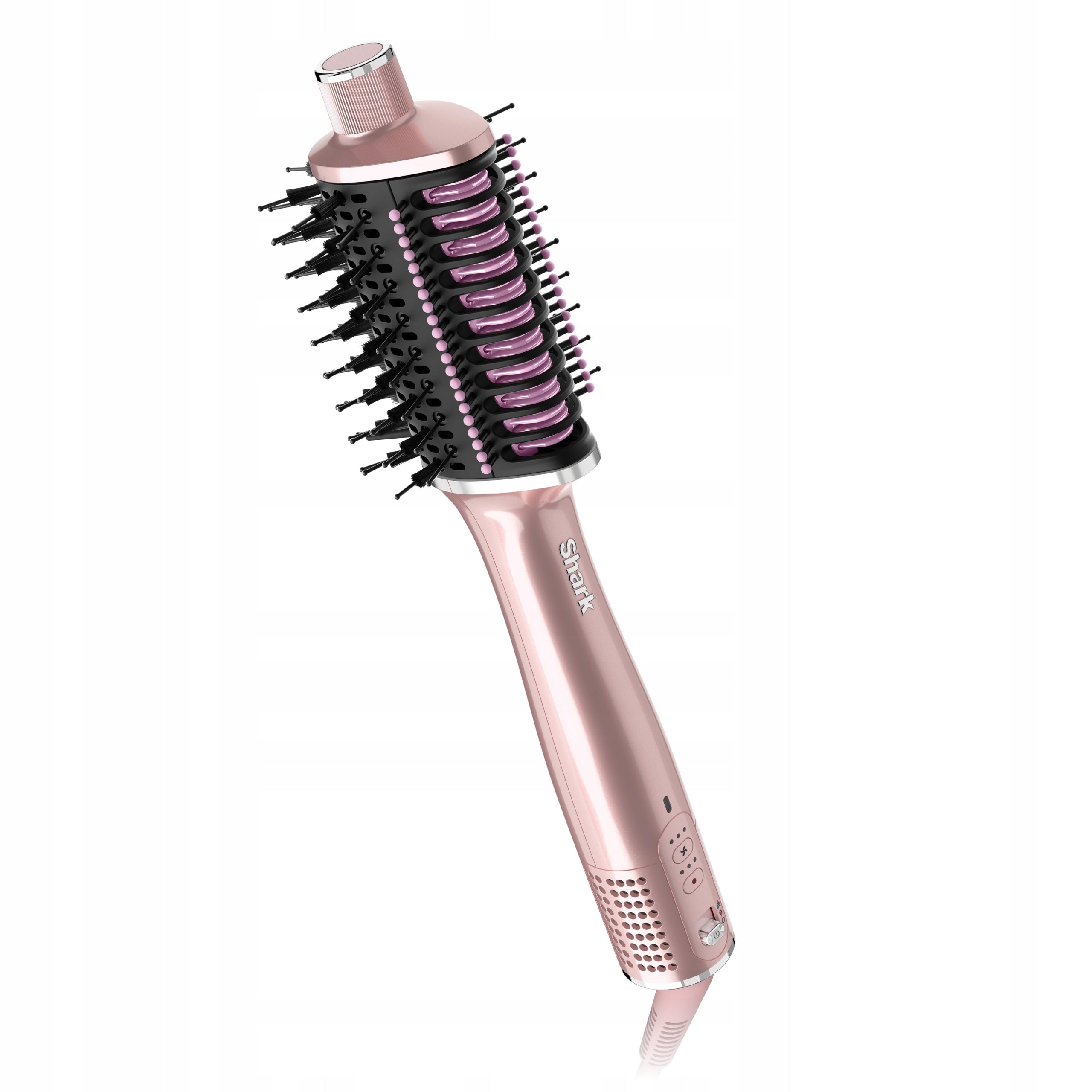 Hair dryer straightening brush SHARK Glossi HT302EUPK smoothing