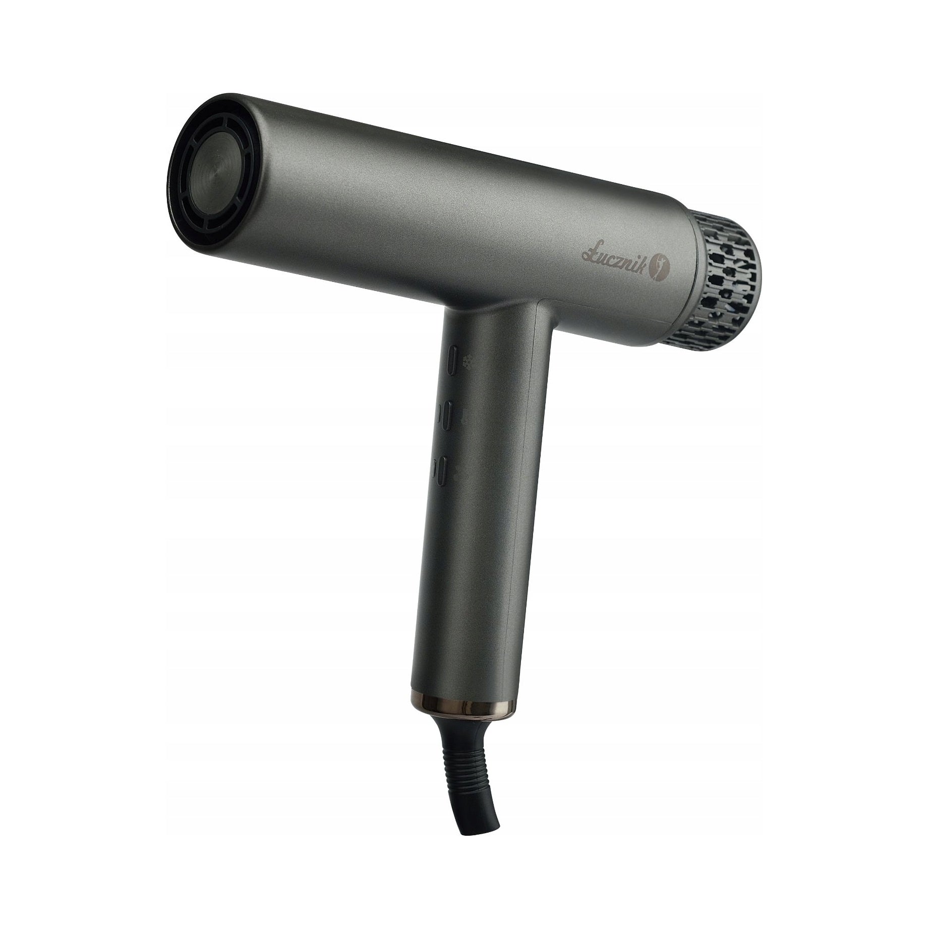 Hair dryer Łucznik IQ 1.0 1800W cold air ionization grey Manufacturer code 07.161