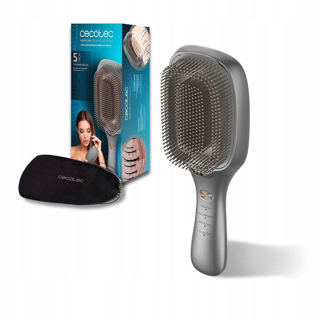HairCare Revitalize Aluminum Electric Hair Brush