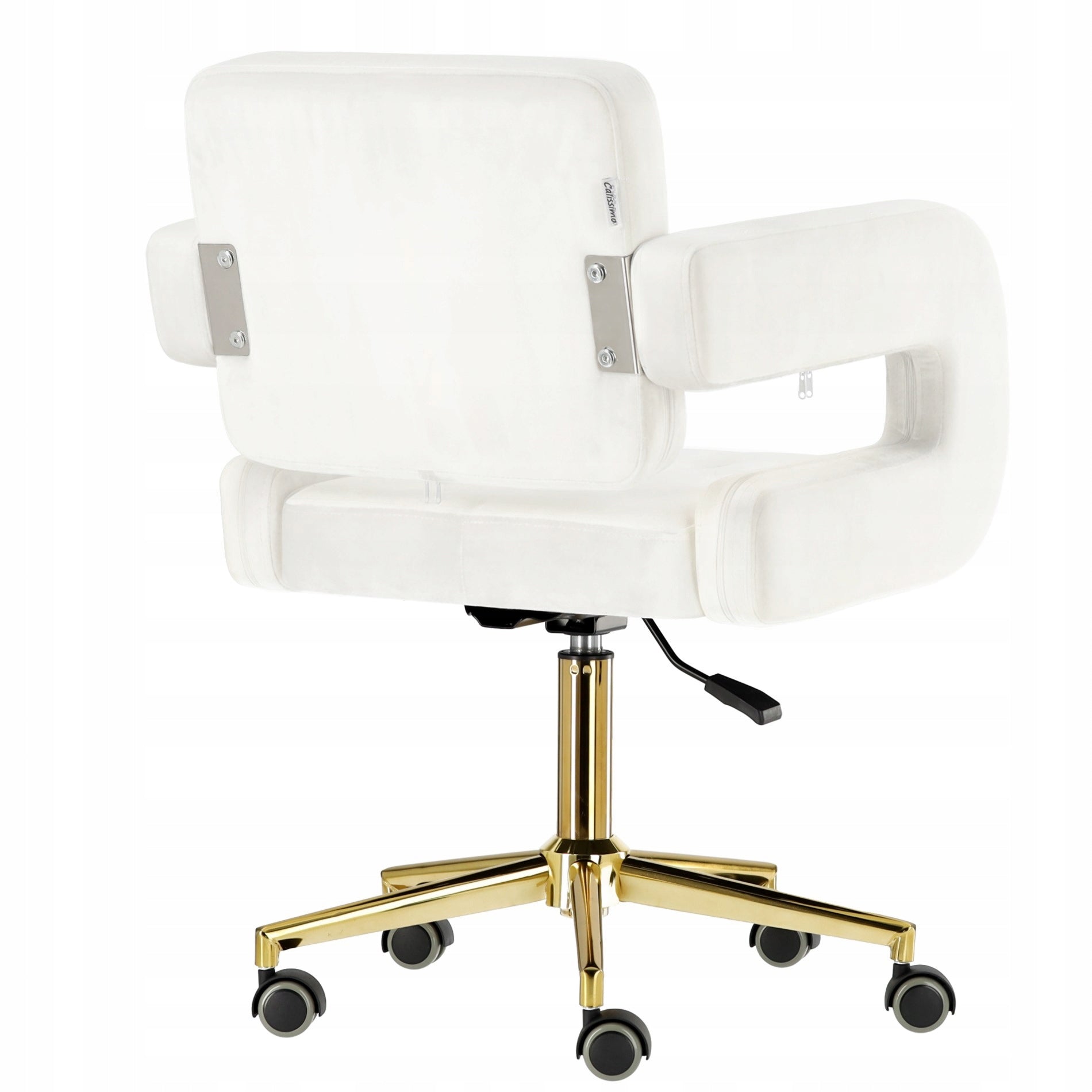 Hairdresser Cosmetic Stool with Backrest SPA Chair Mobile Amalfi Manufacturer code PRE-K120-1-TK-100-2503