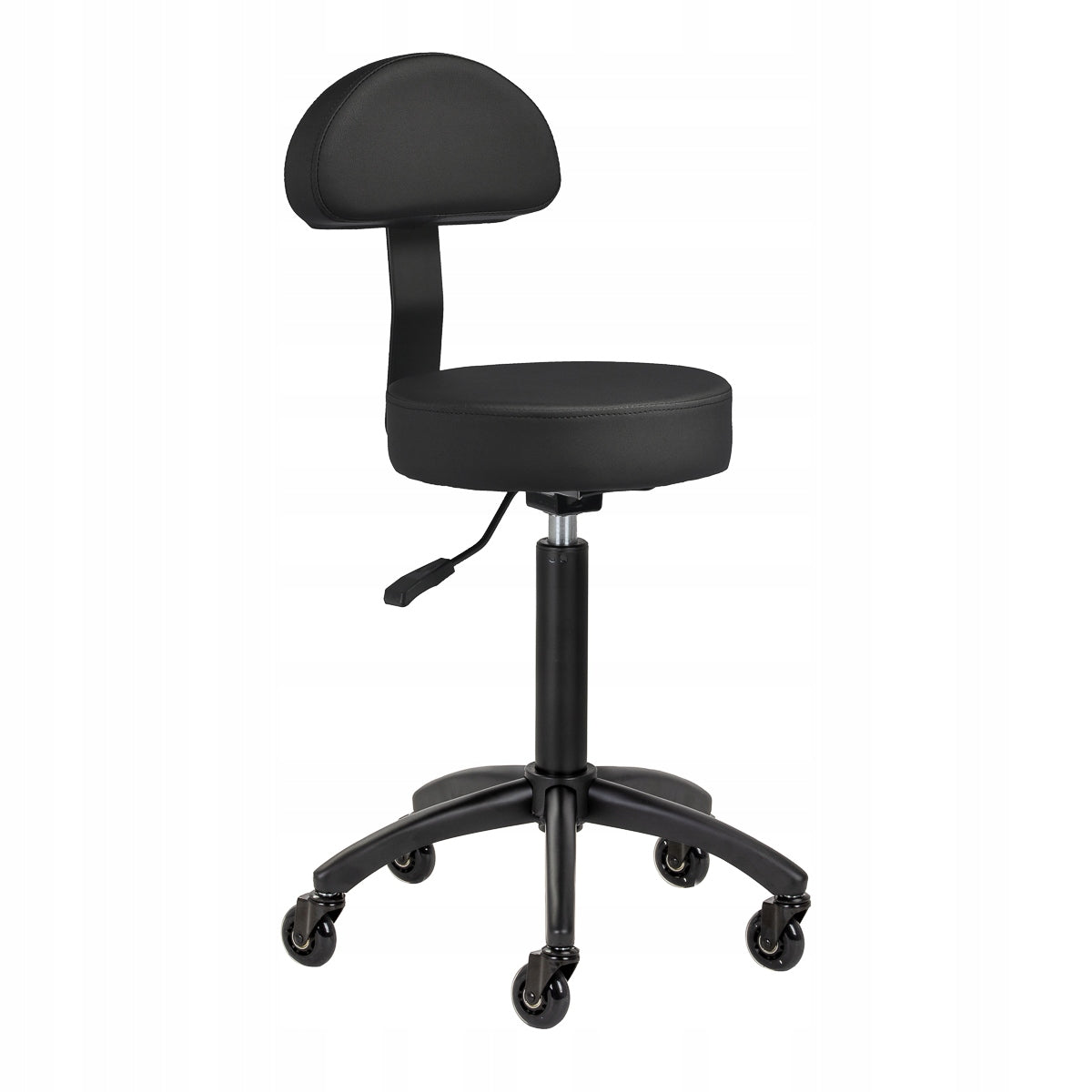 Hairdresser stool Gabbiano D026 black
