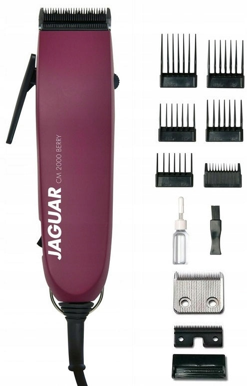 Hairdressing machine JAGUAR CM 2000 BERRY purple