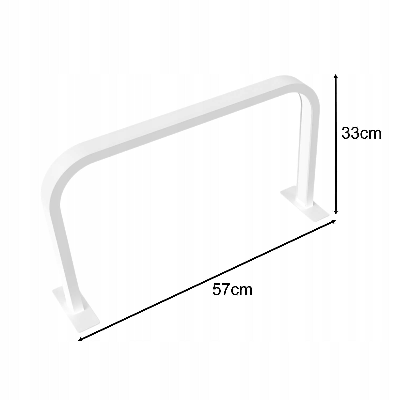 Half Moon Light for Nail Desk 13in Dimmable 3 Color Modes Lash Light white Medical device type accessories for a medical device or a product without an intended medical purpose