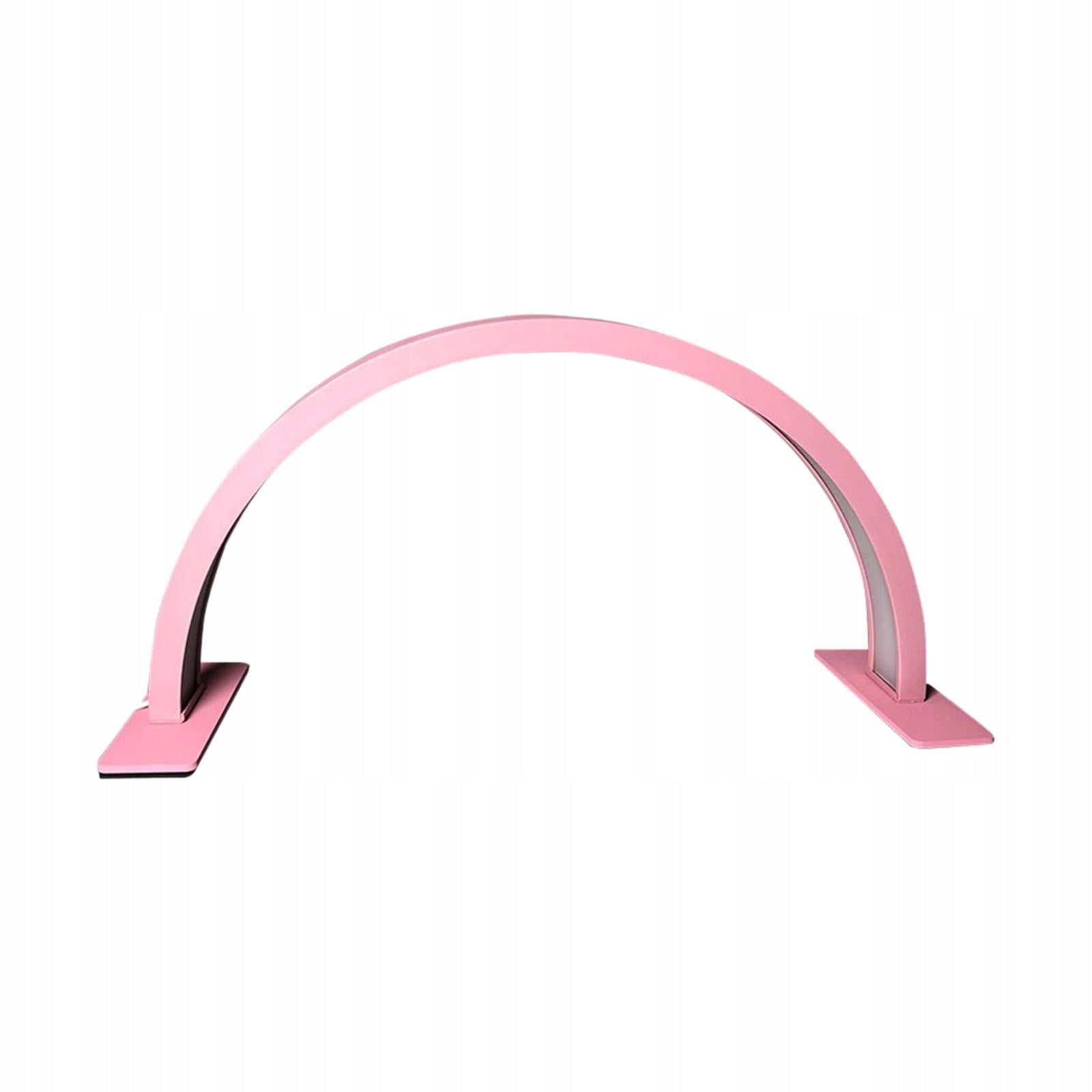 Half Moon Nail Desk Lamp Professional Lighting 3 Color Manicure Light Pink Color pink