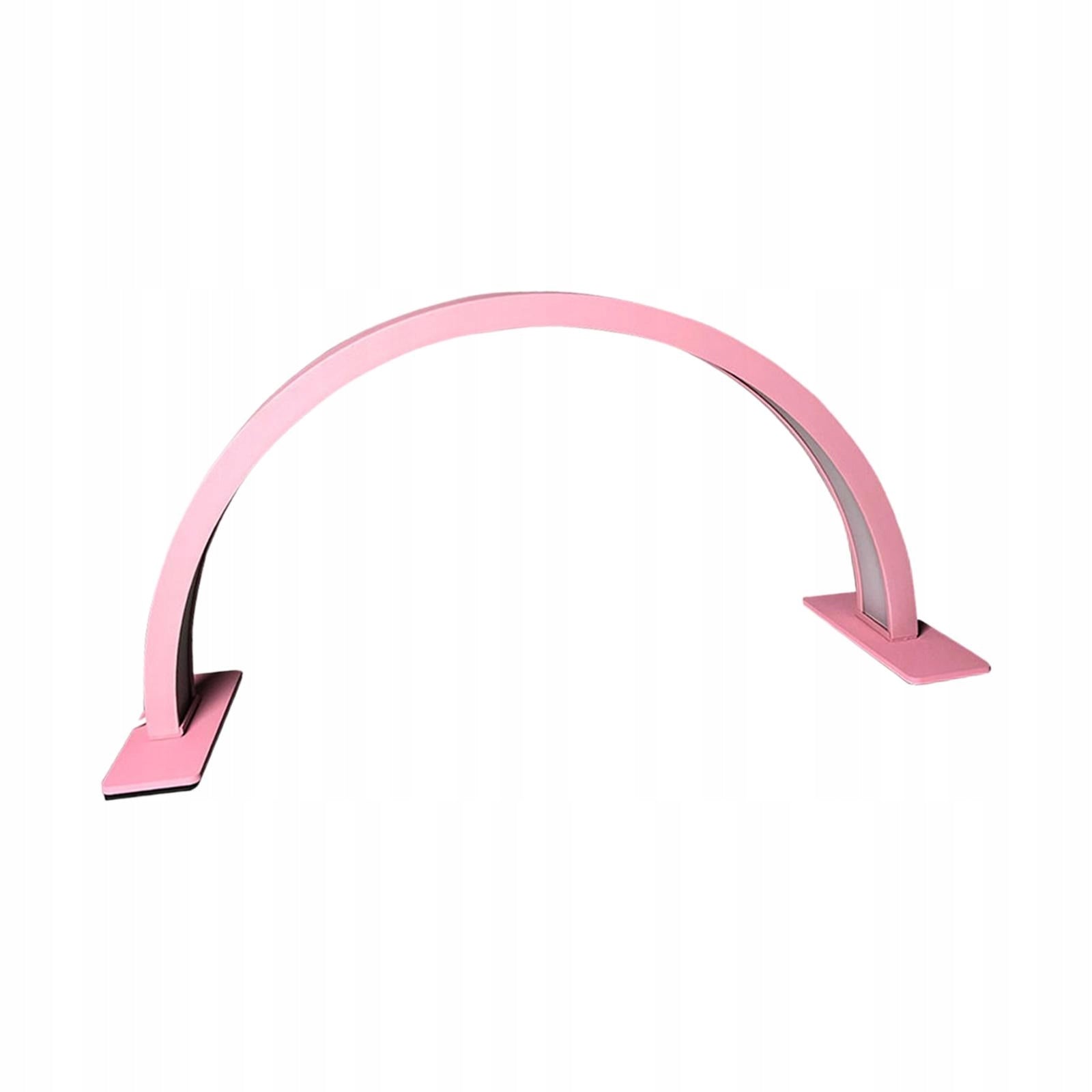 Half Moon Nail Desk Lamp Professional Lighting 3 Color Manicure Light Pink