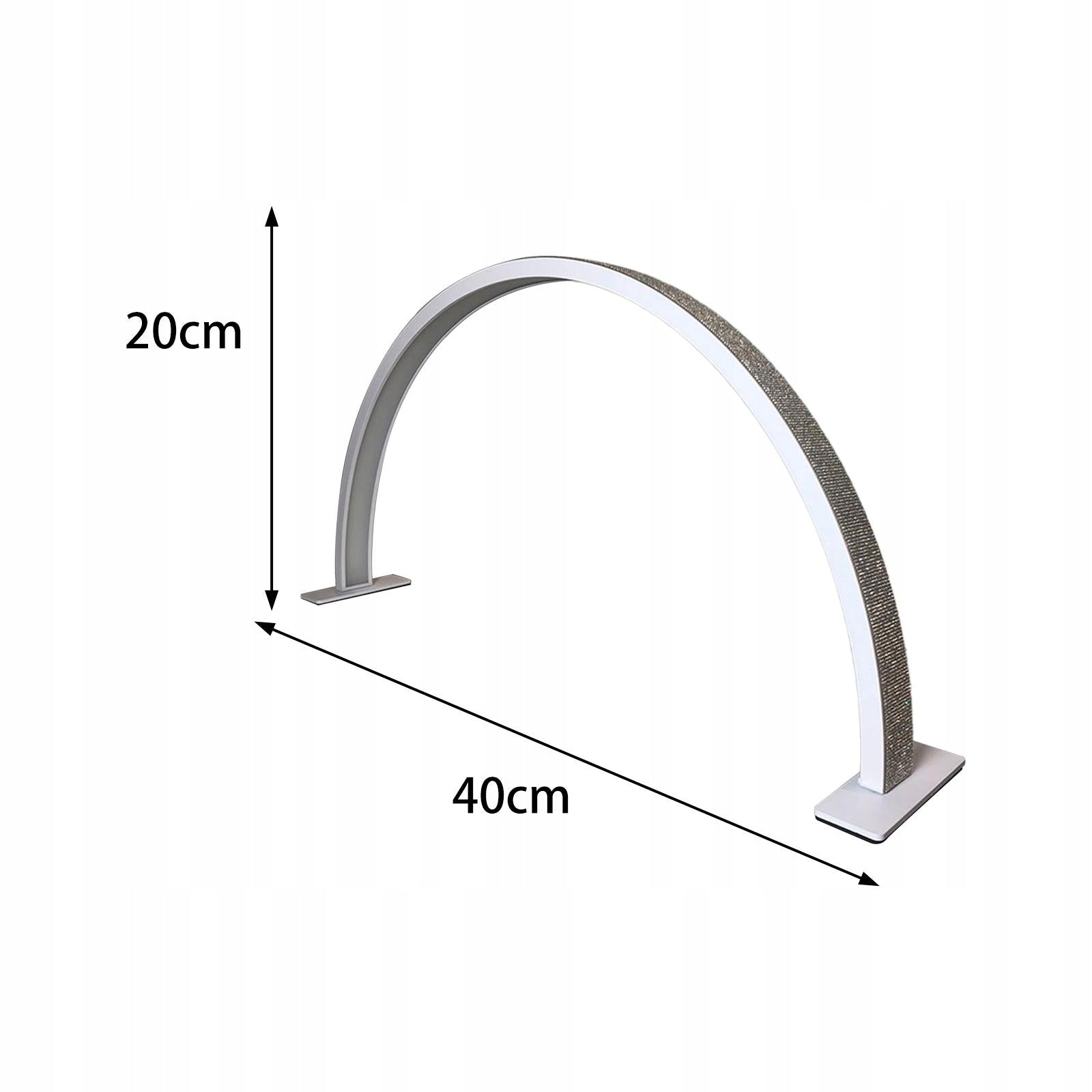 Half Moon Nail Lamp for Desk 20W 3 Color LED Manicure Desk White rhinestone Medical device type accessories for a medical device or a product without an intended medical purpose