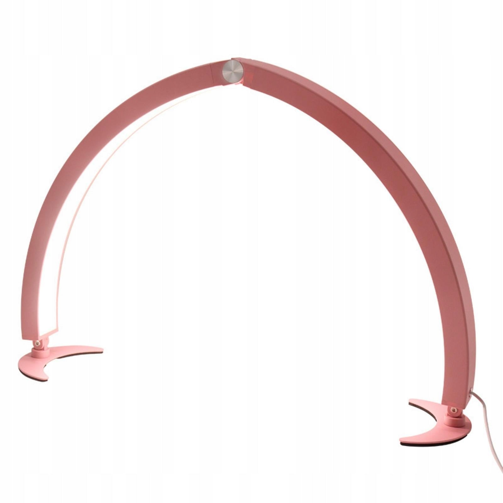 Half Moons Nail Light with Curved Base Arch Half Cosmetic Work Pink Eu Plug