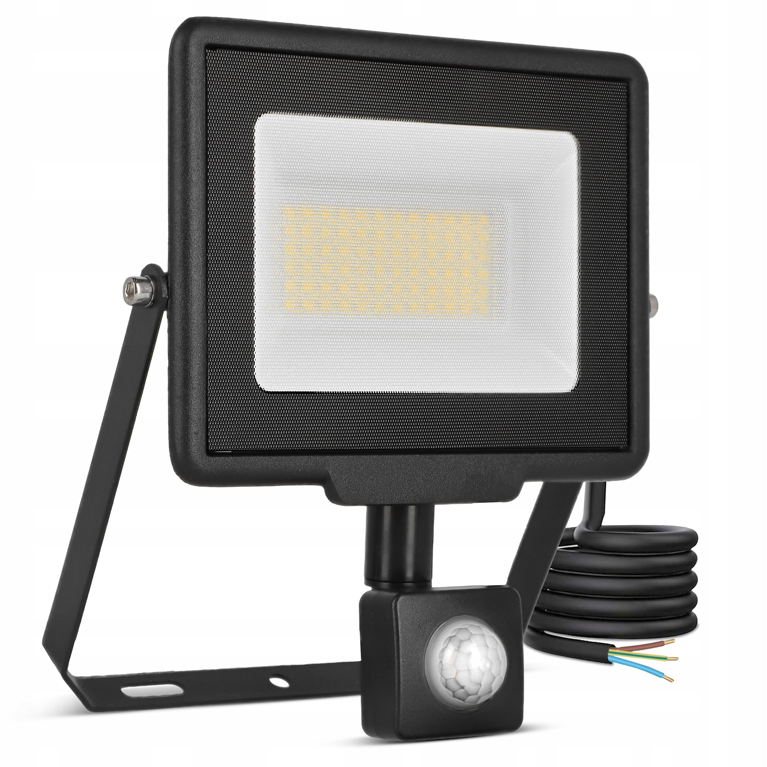 Halogen LED with Twilight Motion Sensor Floodlight 50W IP65 PIR Headlight