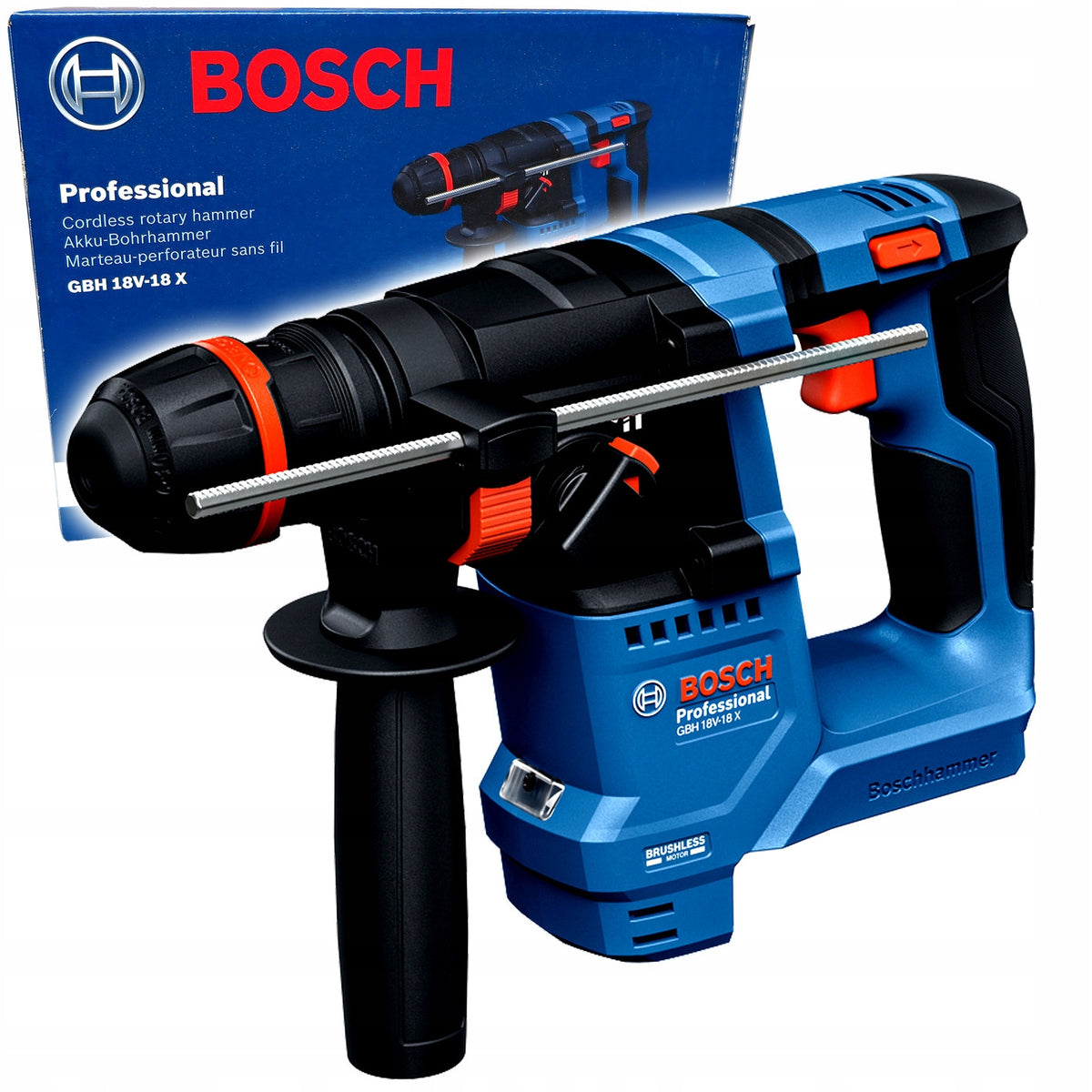 Hammer drill AKU BOSCH GBH 18V-18X 0611927100 SDS+ 1,5J