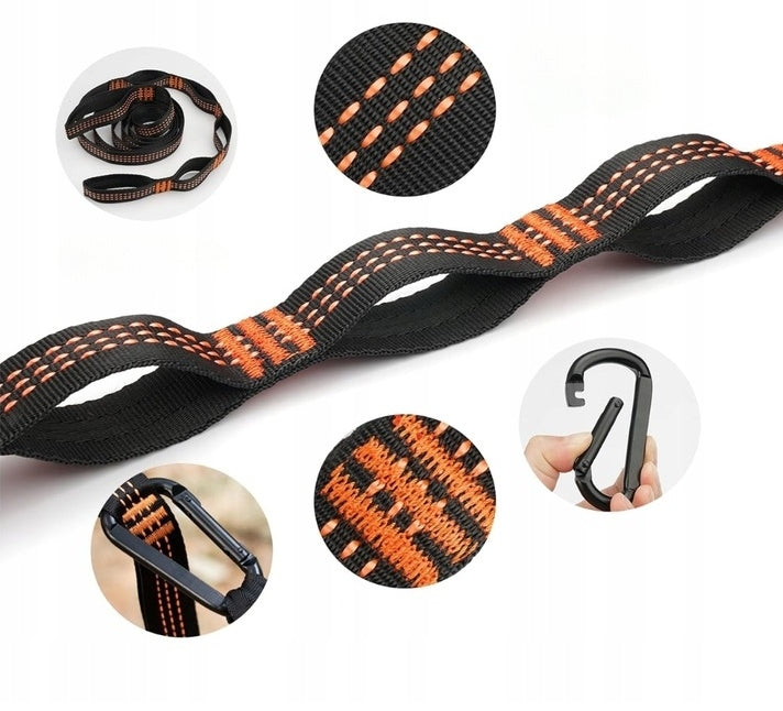 Hammock Attachment Kit Tree Straps Up to 250kg for Heavy Loads Manufacturer code Bomevarica75412593