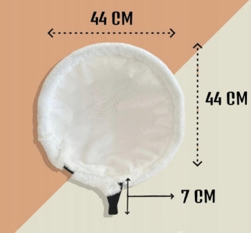 Hammock Natural for cats white round Generisch cozy 44x44 cm TO 3KG Manufacturer code N283IUQJD