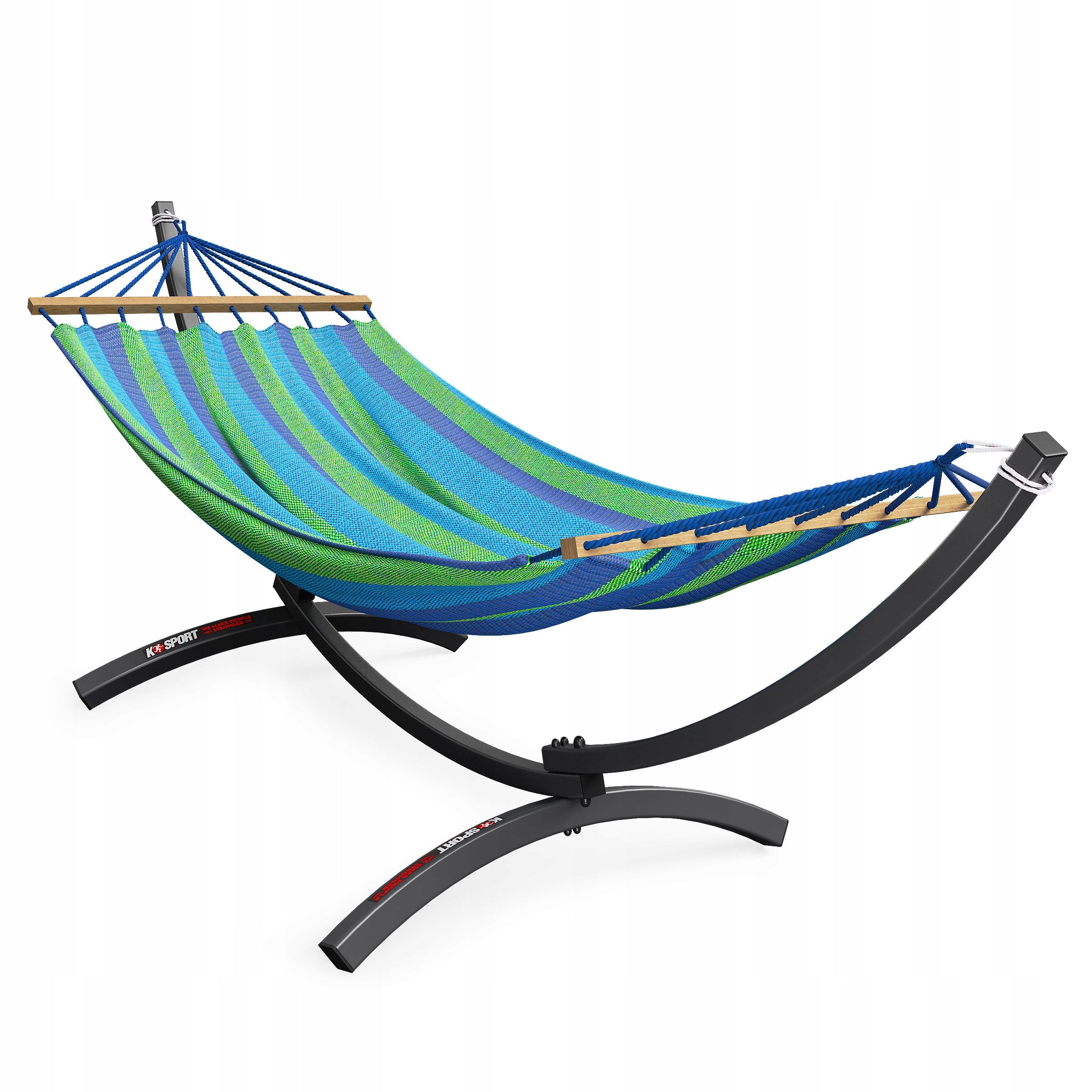 Hammock with garden frame double stand for hammock steel for terrace Manufacturer K-Sport