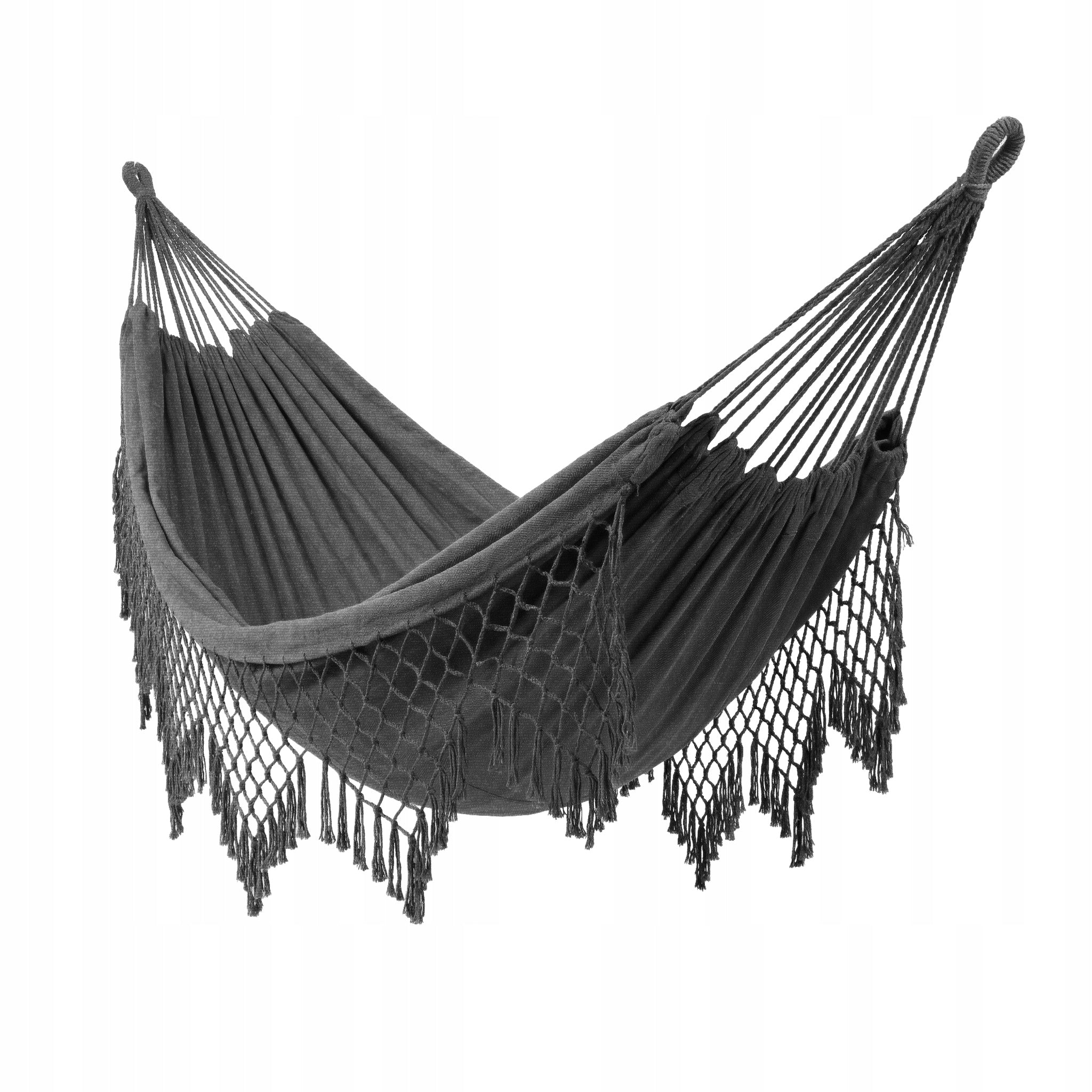 Hammock without bar BE-ACTIVE PL grey 150 kg 300 x 150