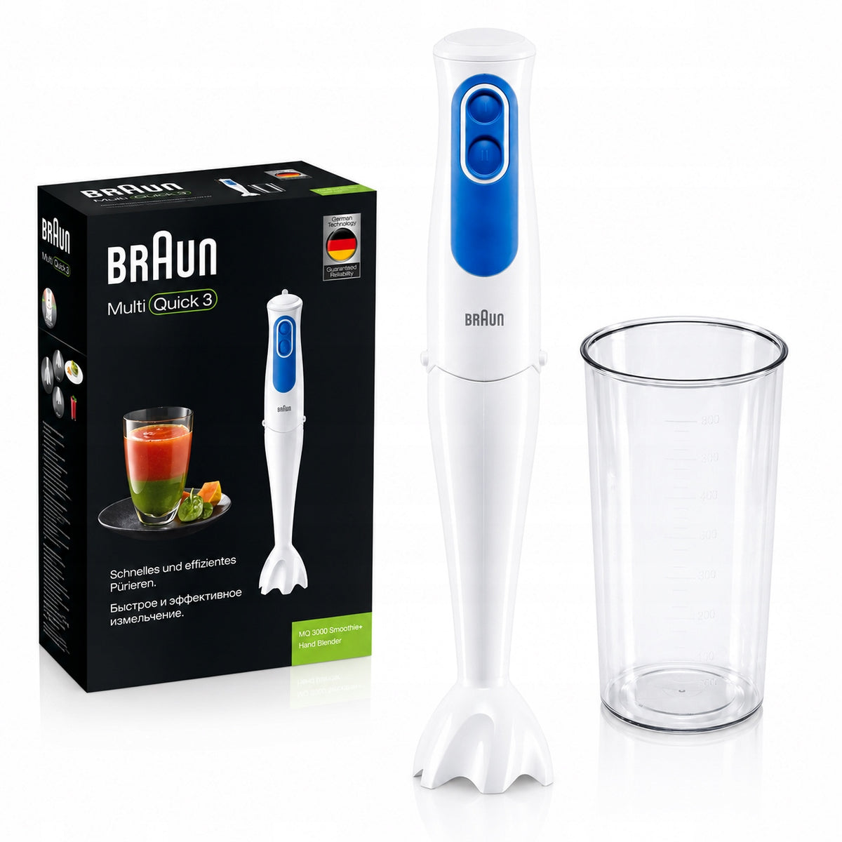 Hand Blender Braun MQ3 700 W Container 600 ml Turbo Rotation Adjustment