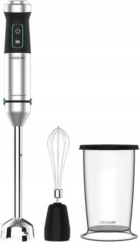 Hand Blender Cecotec Power TitanBlack 1500 XL Cream 1500 W silver