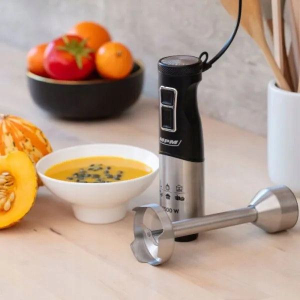 Hand Blender MPM MBL-34 1500W Set Speed Control Power rating 1500 W