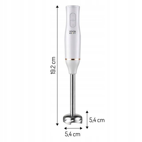 Hand Blender Multifunction Mixer Shredder Set 4in1 White 800W Model SK4632w