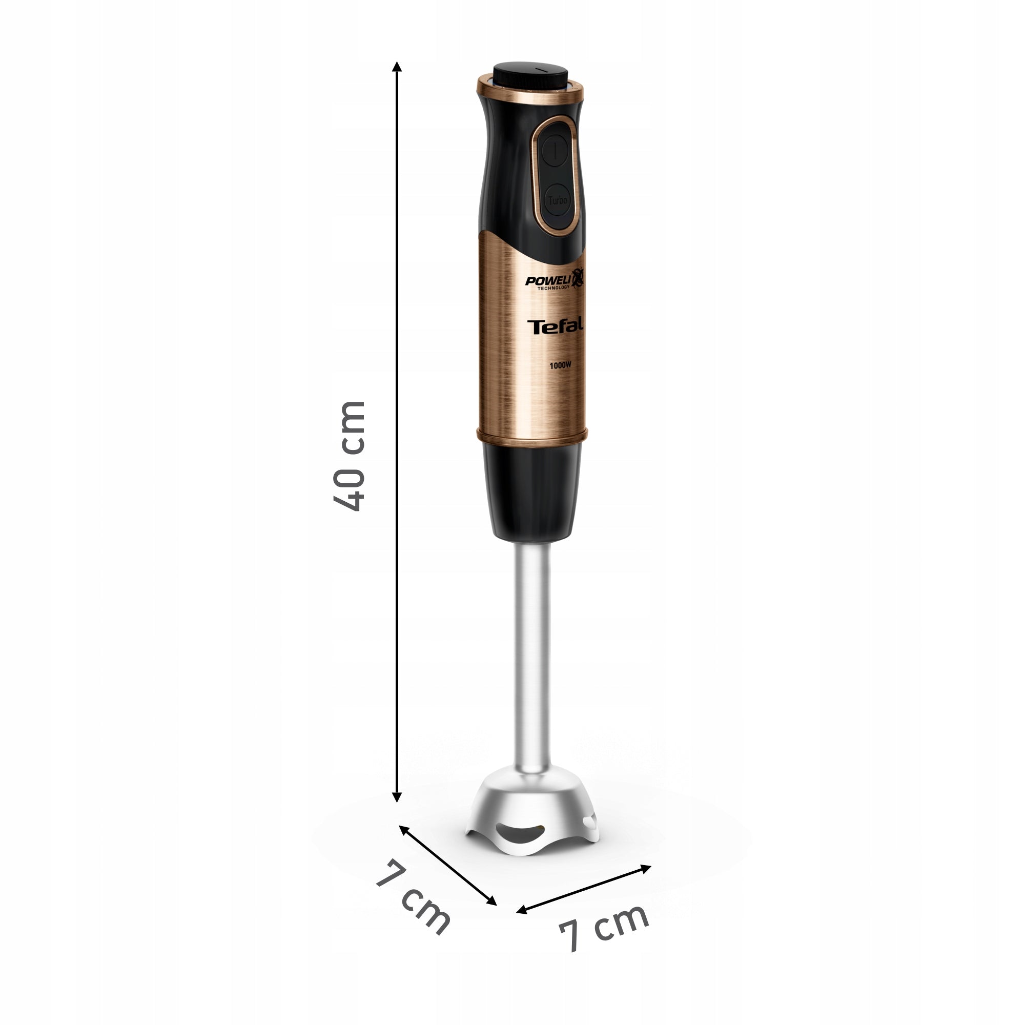 Hand Blender Multifunction Powerful TEFAL Quickchef HB656G10 3w1 1000 W Manufacturer code HB656G10