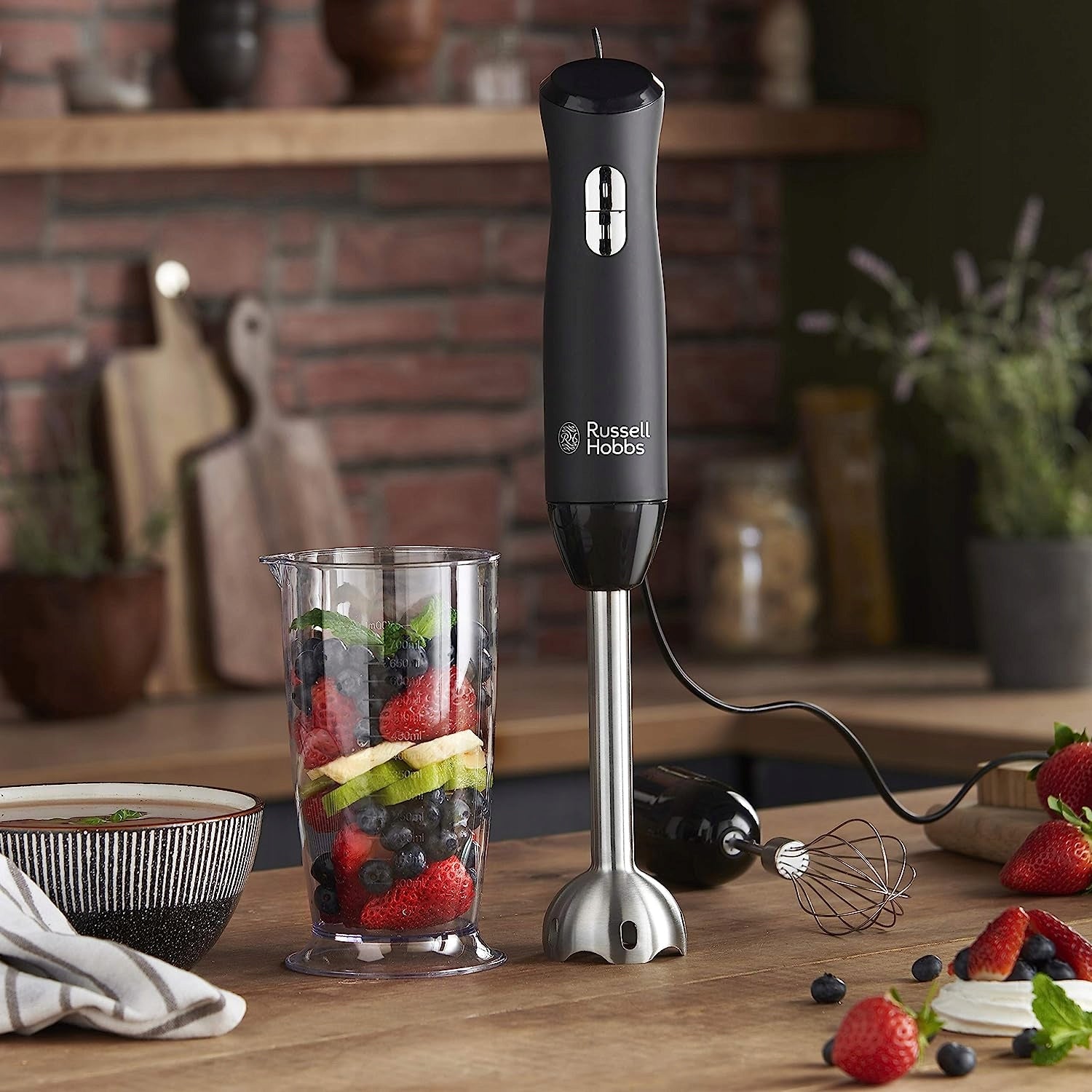 Hand Blender Russell Hobbs 24702-56 500 W black Manufacturer code 24702-56
