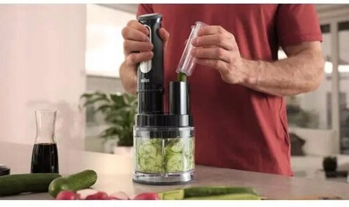 Hand Blender Shredder Braun MultiQuick 5 MQ55.755M (NK) Rotational speed control yes