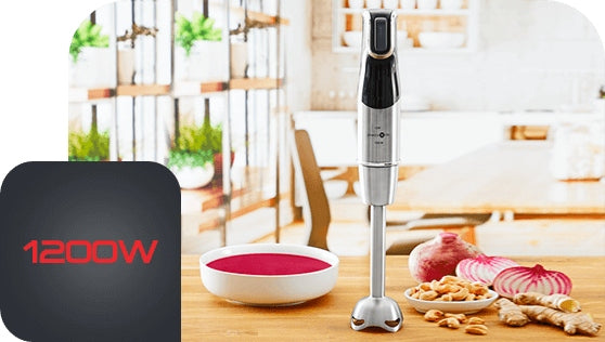 Hand Blender TEFAL Infiny Force Pro HB95LD 1200W 5in1 shredder Model HB95LD38