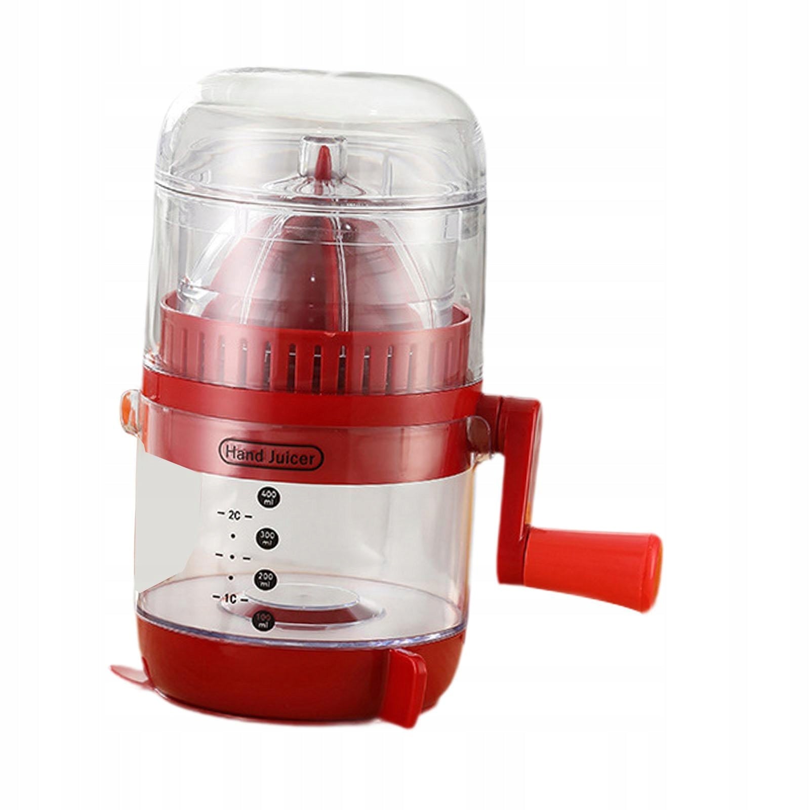 Hand Fruit Juicer Lemon Squeezer Kitchen Tool Anti Slip Base for Red Packaging status original
