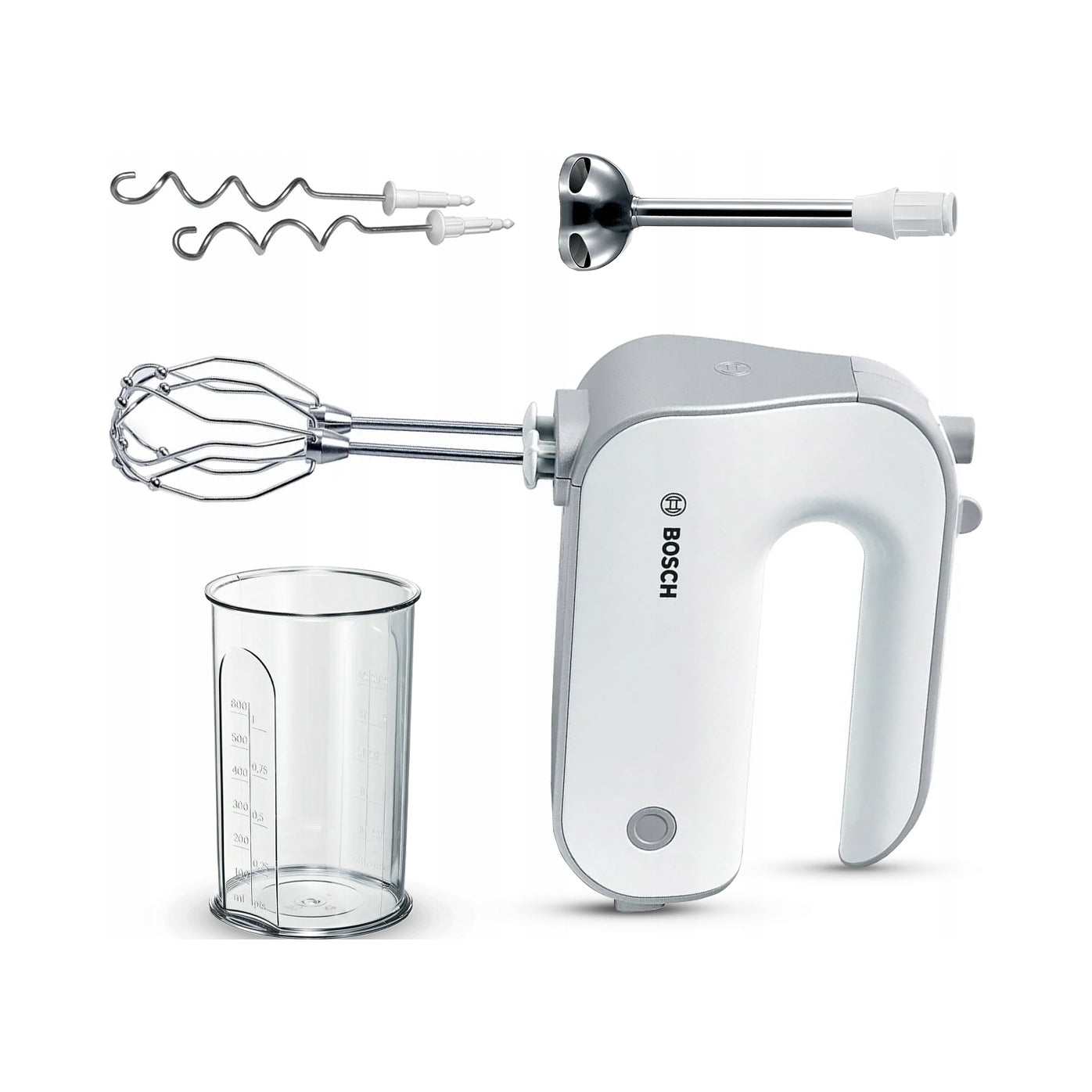 Hand Mixer Bosch Styline MFQ4070 500W Blender Foot Beater Hook Packaging status original