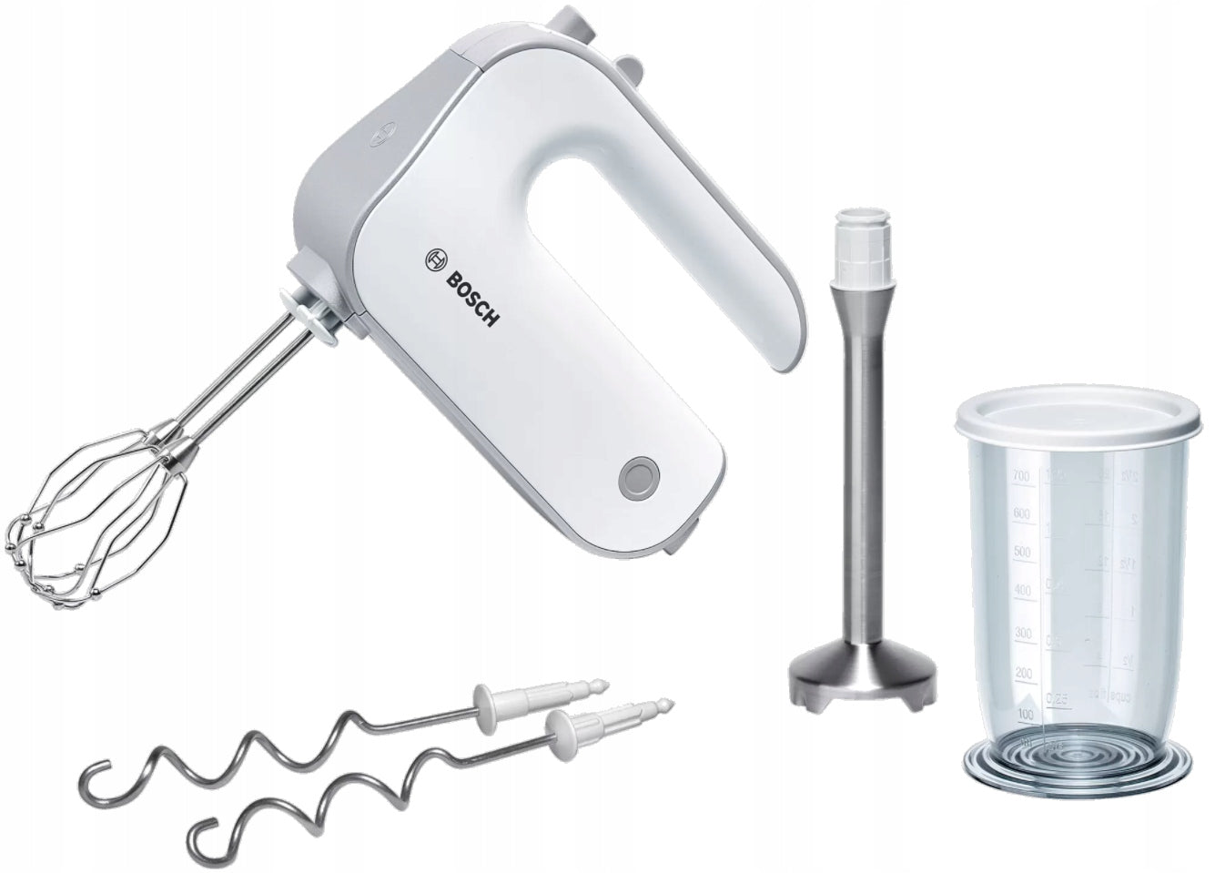 Hand Mixer Bosch Styline MFQ4070 500W Blender Foot Beater Hook
