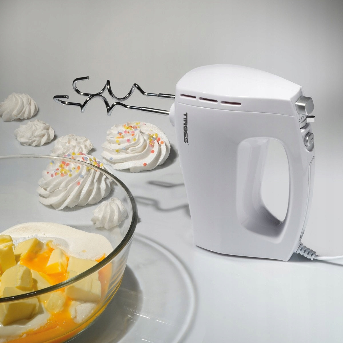 Hand Mixer Mixers Food Processor TS1395 300W Brand Tiross