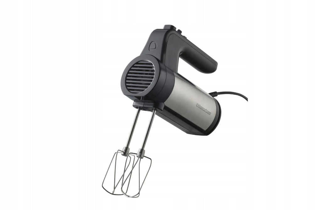 Hand Mixer SilverCrest SHM 500 A1 Silver 5 Speed Slow Speed Turbo Packaging status original