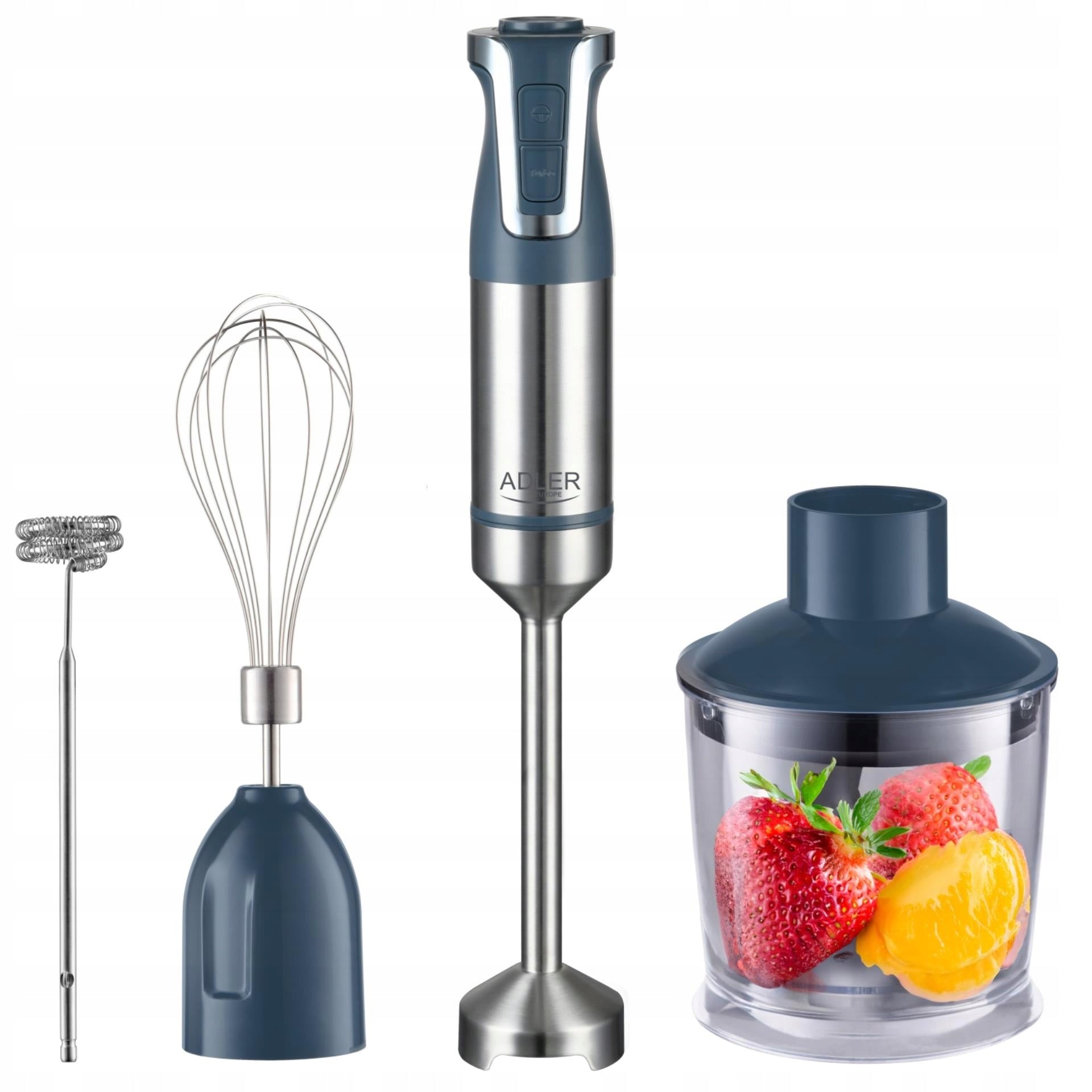 Hand blender 1800W ADLER TURBO multifunctional 20 levels AD 4627g grey Brand ADLER