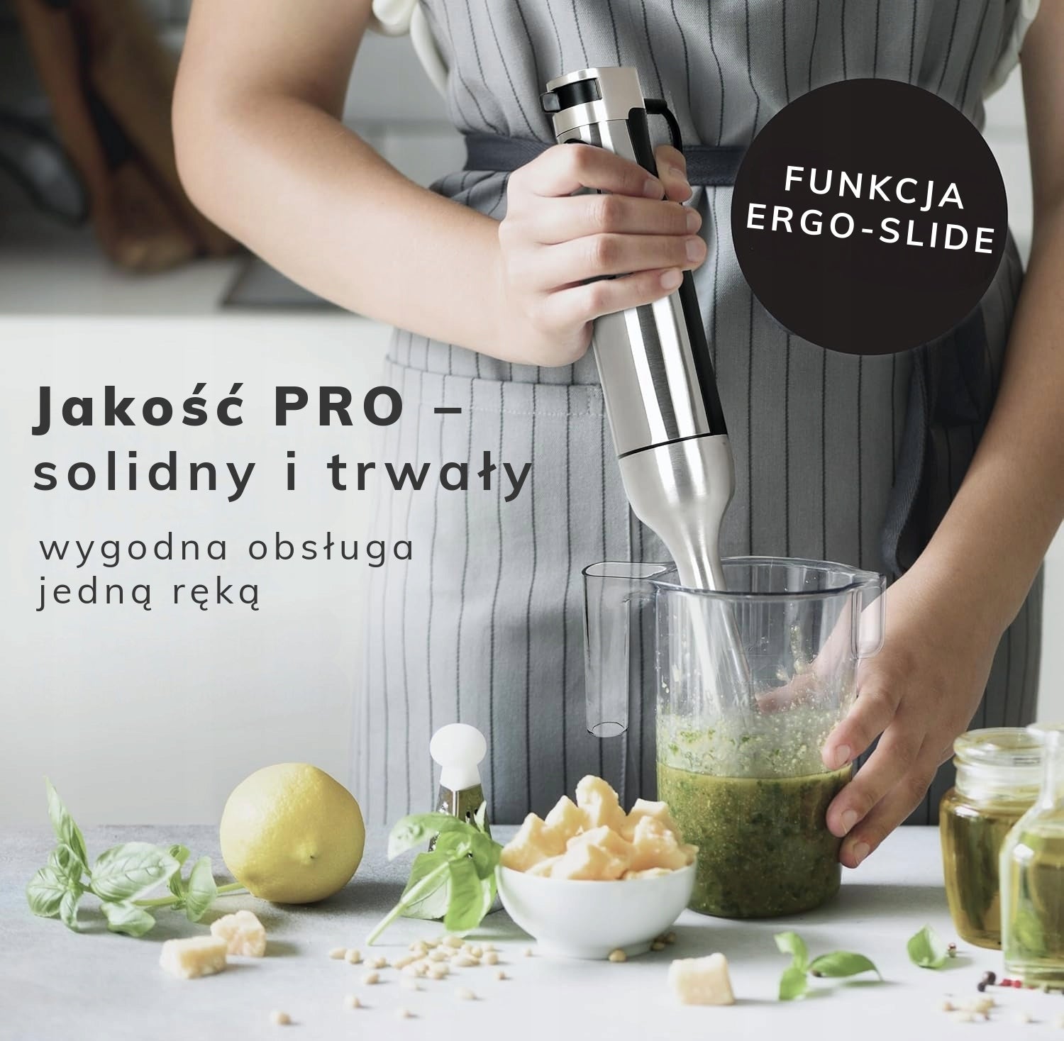 Hand blender LEBENLANG 1200W 5in1 turbo XL Titan multifunctional 1000 ml Brand LEBENLANG