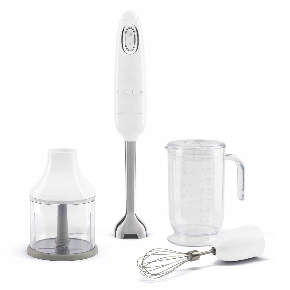 Hand blender with accessories Smeg HBF03WHEU White