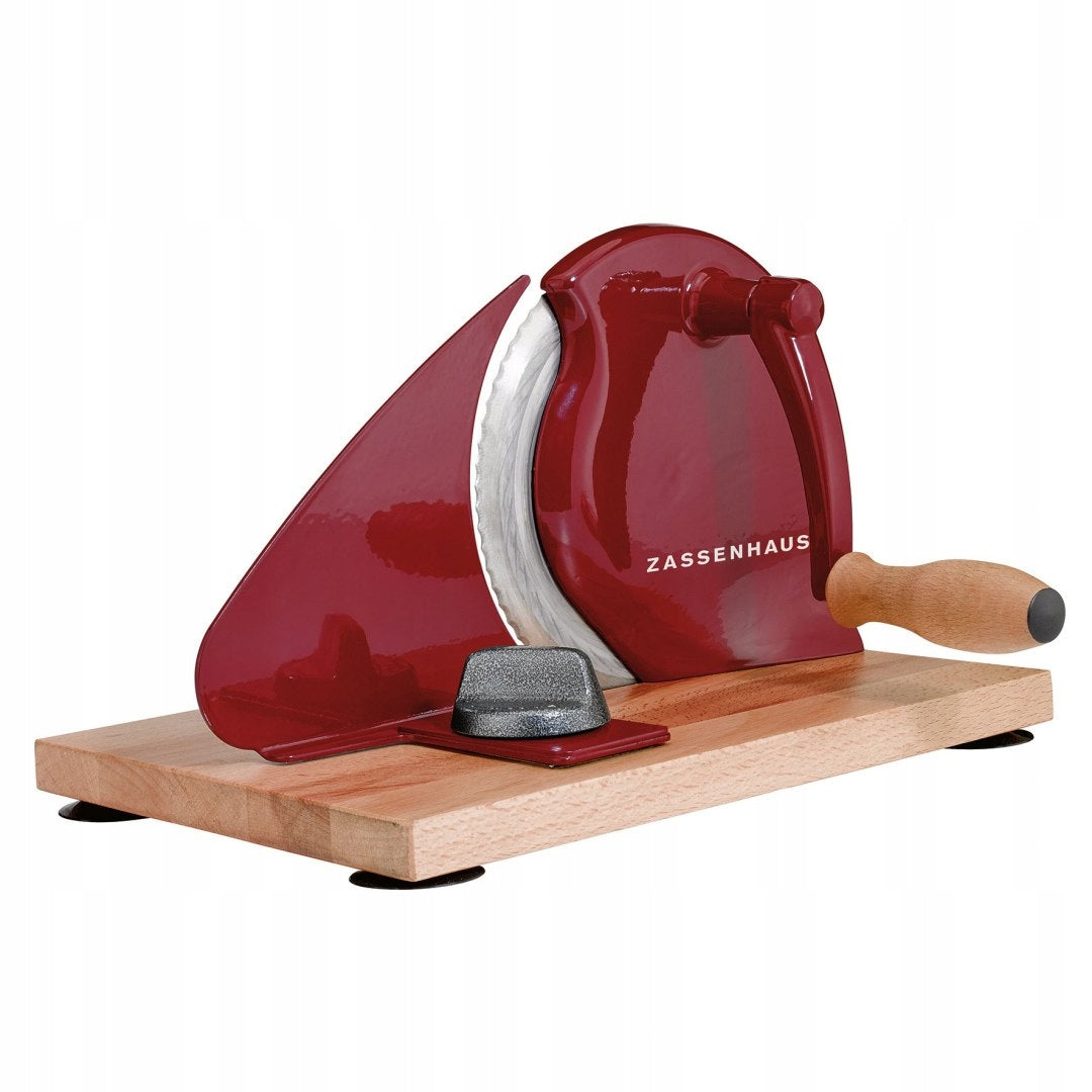 Hand bread slicer ZASSENHAUS red