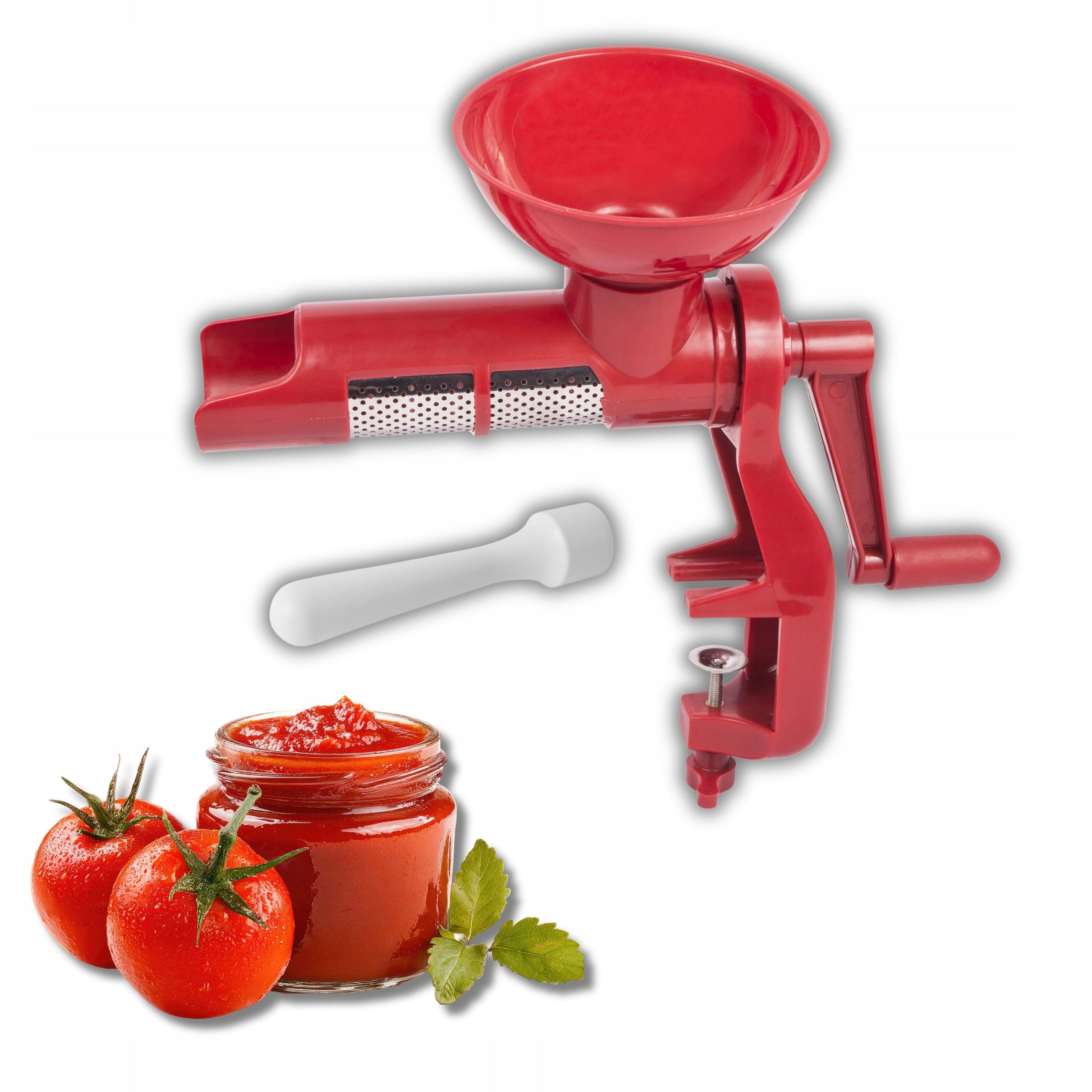 Hand grinder for grinding vegetables Browin tomato puree